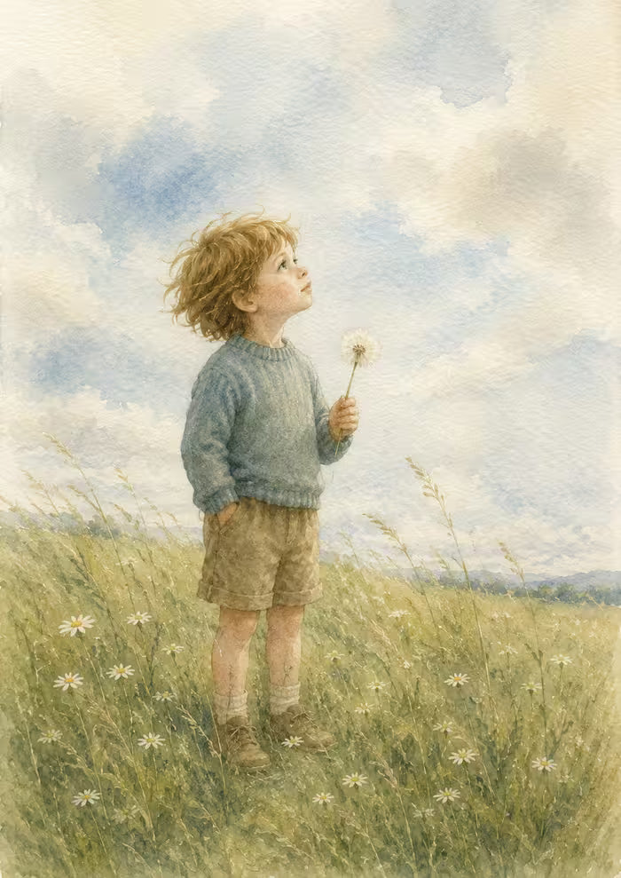 Children's Watercolour Portraits
